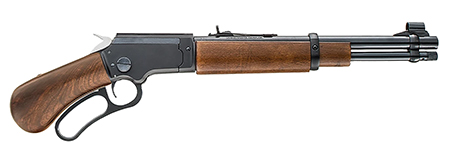 [8053800948258] Chiappa Firearms 920440 LA322 TD Bootleg 22 LR 9+1 12" Black Barrel, Black Anodized Aluminum Frame, Fixed  Wood Grip