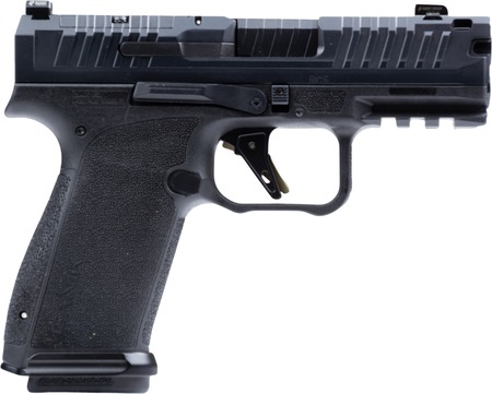 [850072317328] Canik HG8572N Mete MC9 Prime Micro Compact 9mm Luger 15+1 3.64" Black Barrel, Black Steel Optic Ready/Serrated Slide, Black Polymer Frame w/Beavertail  &  Picatinny Rail, Textured Grip, Ambidextrous