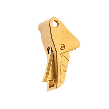 [764046031366] Tyrant CNC TDECHETRIGGOLD/GOLD I.T.T.S Trigger Gold/Gold Fits Springfield Echelon