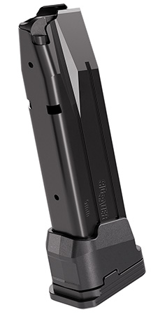 [798681730353] Sig Sauer 8901964 P211  23rd Double Stack 9mm Luger Fits Sig P320 Full Size Black Aluminum/Steel