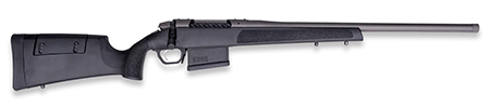 [747115459759] Weatherby 3WR0422CMR2T 307 Range SF 22 Creedmoor 5+1 20" Tungsten Cerakote Threaded Barrel  &  Steel Drilled  &  Tapped Receiver, Black Adj Cheek Piece  &  LOP Synthetic Stock