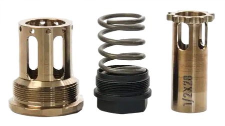 [850064482140] Jk Armament JK155HPM587X28 HUB Piston Mount 45Cal/10mm Fits .578"x28 Aluminum/Stainless Steel Raw