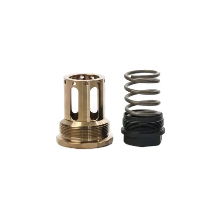 [850064482058] Jk Armament  HUB Piston Mount 9mm Fits 1/2"x28 Aluminum/Stainless Steel Raw