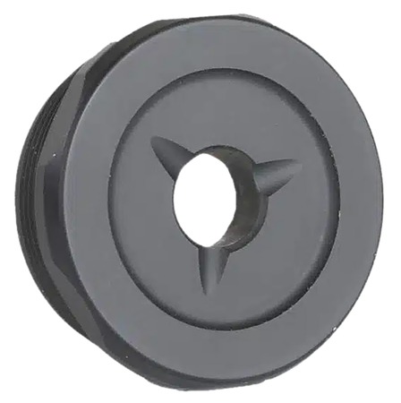 [850038425272] Jk Armament JK155LTEC22 LT Flash Reducer End Cap 22Cal Fits Aluminum Hard Anodized Black