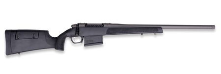 [747115462988] Weatherby 3WR047MMBR16T 307 Range SF 7mm BC 5+1 16" Tungsten Cerakote Heavy Threaded Barrel  &  Steel Drilled  &  Tapped Receiver, Black Adj Cheek Piece  &  LOP Synthetic Stock