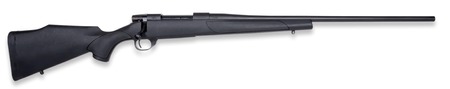[747115462414] Weatherby VTX223RR16T Vanguard Obsidian 223 Rem 5+1 16" Blued Threaded Barrel, Blued Stainless Steel Drilled  &  Tapped Receiver, Black Monte Carlo Synthetic Stock