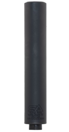 [811313033506] Sylvan Arms SA223TISD Short K 223 Rem Matte Black Titanium 1/2"x28