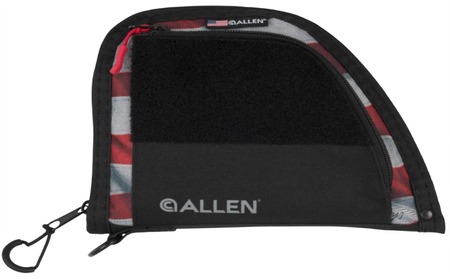 [026509088271] Allen 1127 Victory Taper Case Single Red/White/Blue Holds 2 Handguns