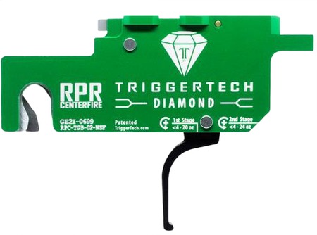 [885768004169] TriggerTech RPRTGB02NSF Diamond Green Flat Straight Ambidextrous