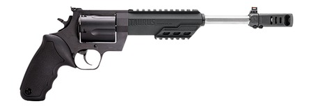 [725327620754] Taurus 2-350101RH Raging Hunter  Large 350 Legend 6 Shot 10.50" Overall Matte Black Picatinny Rail Barrel w/Muzzle Brake, Cylinder  &  Stainless Steel Frame, Transfer Bar Safety, Exposed Hammer