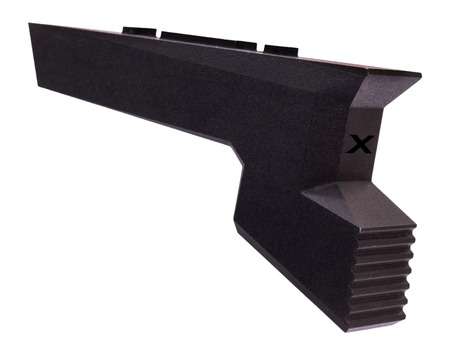 [810069396385] Woox SH.BRR001.01  Barricade Stop Black Anodized Aluminum