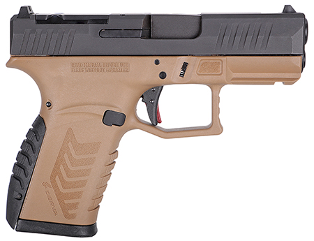 [850067243489] DERYA DY9Z.TTFDE.TR     DY9Z 9MM 15R  OR  FDE/BLK