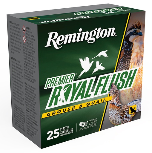 [047700205700] Remington Ammunition 20570   20 2.75" 1oz 8Shot 25 Per Box/10 Case