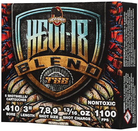 [604544700664] HEVI-Shot HS1079 HEVI-18 Blend 410Gauge 3" 13/16oz 7/8/9Shot