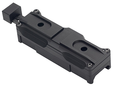 [851064007241] Kinetic Development Group SID5-110 Sidelock  Black Aluminum Compatible w/ Aimpoint Patrol Rifle Optic PRO/Comp M4