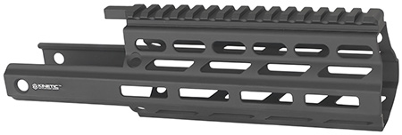 [850045704537] Kinetic Development Group STR5-MK2-020 SRX6 MK2 Stribog Rail Extension Black Aluminum Compatible w/ Stribog SP9 Models w/ MLOK Receivers