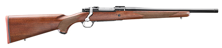 [736676671038] Ruger 67103 Hawkeye Hunter 358 Win 4+1 16.60" Satin Blued Threaded Barrel, Satin Blued Steel Receiver w/Integral Scope Mount, American Walnut Fixed Stock, Right Hand