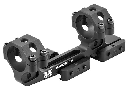 [850069355036] DLOC Precision DLOC-C130-1535-B   Cantilever Black Aluminum 30mm Tube