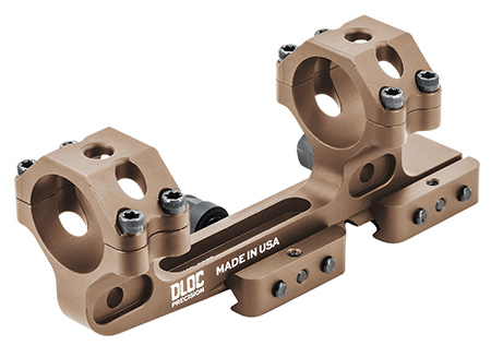 [850069355012] DLOC Precision DLOC-C130-1630-T   Cantilever Tan Aluminum 30mm Tube