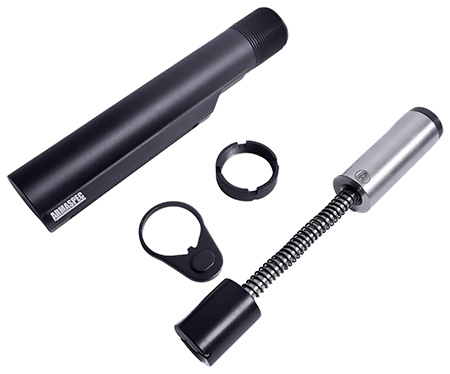 [810048492770] Armaspec ARM268-AR10 SMB-10 Buffer Kit Black/Silver AR-15 Gen3