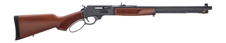 [619835090416] Henry H009PG35R Provider 35 Rem 6+1 20" Blued Round Barrel, Blued Steel Drilled  &  Tapped Receiver, American Walnut Fixed w/Pistol Grip Stock