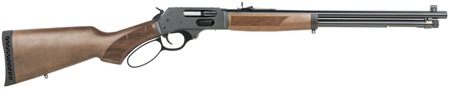 [619835090430] Henry H009PG3855 Provider 38-55 Win 6+1 20" Blued Round Barrel, Blued Steel Drilled  &  Tapped Receiver, American Walnut Fixed w/Pistol Grip Stock