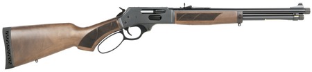 [619835090331] Henry H009PGR3030 Protector Carbine 30-30 Win 4+1 16.50" Blued Threaded Barrel, Blued Steel Drilled  &  Tapped Receiver, American Walnut Fixed w/Pistol Grip Stock