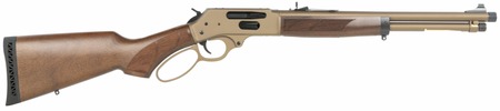 [619835090355] Henry H009XCW3030 Explorer Carbine 30-30 Win 4+1 16.50" Burnt Bronze Cerakote Threaded Barrel, Burnt Bronze Cerakote Steel Drilled  &  Tapped Receiver, American Walnut Fixed w/Pistol Grip Stock