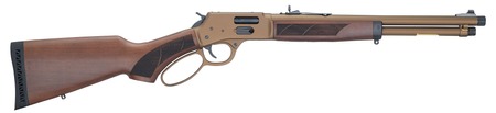 [619835200563] Henry H012XCW44M Explorer Carbine 44 Special/44 Mag 7+1 16.50" Burnt Bronze Cerakote Threaded Barrel, Burnt Bronze Cerakote Steel Drilled  &  Tapped Receiver, American Walnut Fixed w/Pistol Grip Stock