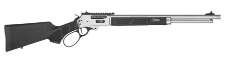 [022188901719] Smith  &  Wesson 14206 1854  360 Buckhammer 6+1 20" Stainless Steel Threaded Barrel  &  Receiver w/Picatinny Rail, M-LOK Handguard, Black Fixed Synthetic Stock