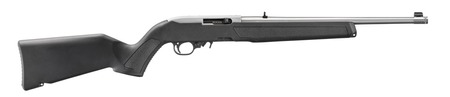 [736676320042] Ruger 32004 10/22  22 LR 10+1 16.40" Satin Threaded Barrel Satin Stainless Steel Receiver Drilled  &  Tapped Receiver Black Fixed w/M-LOK Polymer Stock