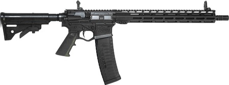 [810113114538] ATI ATIGAX556ML1560 Alpha Maxx 5.56 NATO 60+1 16" Black Threaded Barrel, Black Polymer Receiver w/Picatinny Rail, M-LOK Handguard, Adjustable Black Polymer Stock, A2 Grip