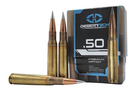 [813865021529] DT DTM-500750-BX DTM AMMO BOX 50BMG  750GR   10/10