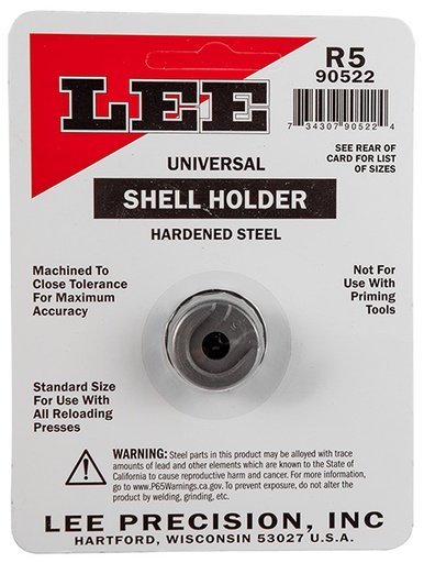 [734307905224] Lee Precision 90522 Shell Holder Universal #5R WSM / 7mm Rem Mag / 303 British / 480 Ruger