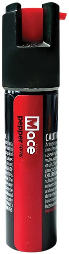 [843925000102] Mace 60010 Twist Lock Pepper Spray OC Pepper 15 Bursts Range 10 ft 0.75 oz Black