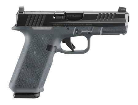 [736676194414] Ruger 19441 RXM  9mm Luger 17+1 4" Black FNC Nitride Alloy Steel Barrel  &  Optic Ready/Serrated Slide, Stealth Gray Polymer Frame w/Accessory Rail, Textured Grip, RMR/RMSc/DeltaPoint Pro Footprint