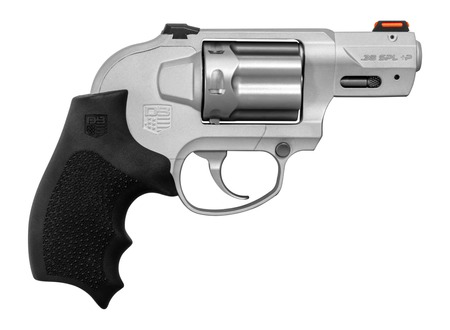 [810035756656] Diamondback DB0800D711 SDR  38 Special +P 6 Shot 2" Glass Bead Stainless Steel Barrel  &  Cylinder, Glass Bead Aluminum Frame, Black Hogue Rubber Grip, Concealed Hammer
