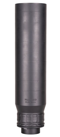 [850044499311] Rugged Suppressors SUB9 SUB9  9mm 1.73" Black Stainless Steel 1.375"x24