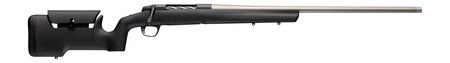 [023614869566] Browning 036120299 X-Bolt 2 Special Max LR Full Size 6.8 Western 3+1 24" Matte Stainless Heavy Sporter Threaded Barrel, Matte Stainless Stainless Steel Drilled  &  Tapped Receiver, Black Adjustable Max
