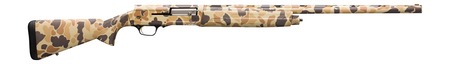 [023614873334] Browning 0119536004 A5 20 Gauge Semi-Auto 3" 3- 2.75" Shells 28" Overall Vintage Tan Camo Vent Rib Barrel, Aluminum Alloy Receiver  &  Adjustable Vintage Tan Camo Synthetic Stock