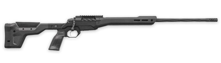 [747115463619] Weatherby 3WAMH25RWR4B 307 Alpine MDT 25 WBY RPM 3+1 22" +2" Graphite Black Cerakote Spiral Fluted Threaded Barrel, Steel Receiver w/Picatinny Rail, Arca Rail Forend, Black HNT26 MDT Chassis Carbon Fi
