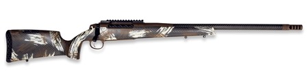 [747115463206] Weatherby 3WACT25RWR4B 307 Alpine CT 25 WBY RPM 4+1 22" +2" Carbon Fiber BSF Threaded Barrel, Chocolate Brown Cerakote Steel Receiver w/Picatinny Rail, WYO Brown w/Backpack Brushed Accents Fixed Peak