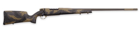 [747115463336] Weatherby MAX01N25RWR6B Mark V Apex 25 WBY RPM 4+1 24" +2 Coyote Tan/Graphite Black Cerakote Fluted Threaded Barrel, Coyote Tan Cerakote Steel Drilled  &  Tapped Receiver, Tan/Brown Sponge Accents Fixed