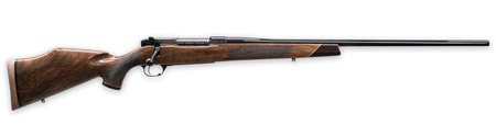 [747115463701] Weatherby MDX01N25RWR4O Mark V Deluxe 25 WBY RPM 4+1 24" High Gloss Blued Non-Threaded Barrel, High Gloss Blued Steel Drilled  &  Tapped Receiver, Gloss Walnut Fixed  Stock, Right Hand