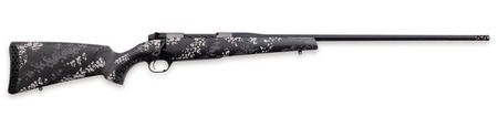 [747115460380] Weatherby MBT20N25CMR4B Mark V Backcountry 2.0 Ti 25 Creedmoor 4+1 22" Graphite Black Cerakote Fluted Threaded Barrel, Titanium Drilled  &  Tapped Receiver, Carbon Fiber w/Gray  &  White Sponge Accents Fi