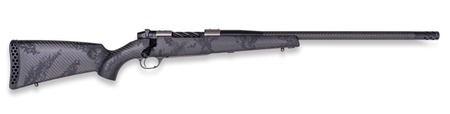 [747115457656] Weatherby MGT01N653WR8B Mark V Backcountry Guide TI 6.5-300 WBY Mag 3+1 26" Graphite Black Cerakote Fluted Threaded Carbon Barrel, Titanium Drilled  &  Tapped Receiver, Exposed Carbon w/Carbide Black Ac