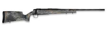 [747115463305] Weatherby 3WAST338WR6B 307 Alpine ST Full Size 338 WBY RPM 4+1 24" Graphite Black Cerakote Spiral Fluted Threaded Barrel, Graphite Black Cerakote Steel Drilled  &  Tapped Receiver, Gray  &  Gold Sponge Ac