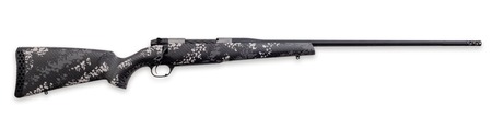 [747115463374] Weatherby MBT20N338WL6B Mark V Backcountry 2.0 Ti Full Size 338 WBY RPM 4+1 24" + 2" Graphite Black Cerakote Fluted Threaded Barrel, Titanium Drilled  &  Tapped Receiver, Fixed Peak 44 Blacktooth Carbon