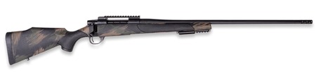 [747115462360] Weatherby VBS7MMPR2B Vanguard Black Hills 7mm PRC 3+1 20" + 2" Matte Blued Heavy Threaded Barrel, Matte Blued Steel Receiver w/Picatinny Rail, Black w/Green  &  Tan Accents Peak 44 Monte Carlo Polymer S
