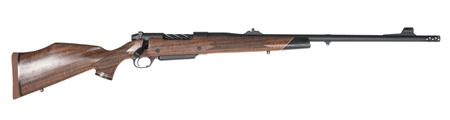 [747115460021] Weatherby MFT01N300NR6B Mark V Frontier Full Size 300 Win 3+1 24" + 2" Graphite Black Cerakote Threaded Barrel, Graphite Black Cerakote Steel Drilled  &  Tapped Receiver, Oiled Walnut Monte Carlo Stock